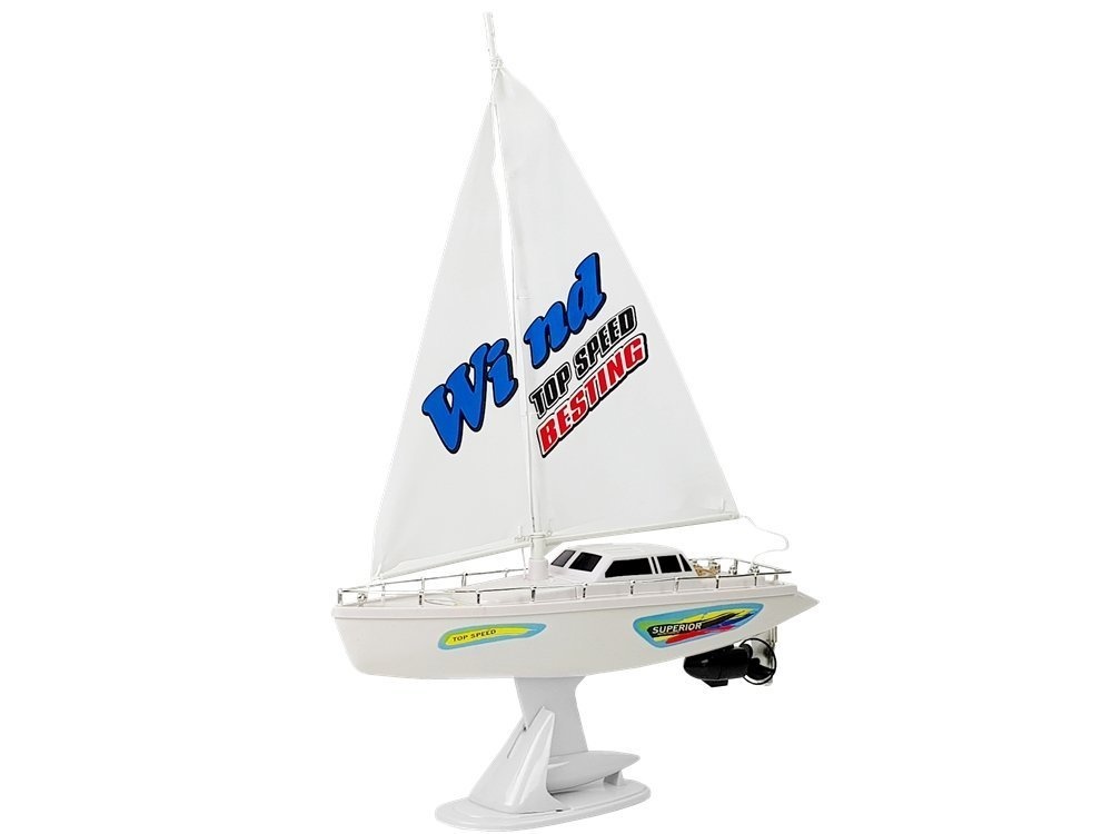 RC-zeilboot - wit - 50 cm - 27Mhz - 38 x 9 x 50 cm