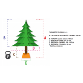 Kunstkerstboom sparren 180 cm