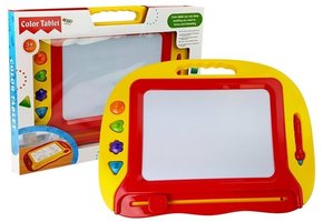 Magnetisch tekenbord - 29 x 21 cm tekenvlak - rood