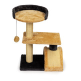 Katten krabpaal huisje - 30 x 40 x 55 - met speelboog en speelbal