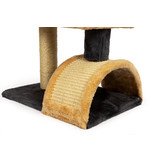 Katten krabpaal huisje - 30 x 40 x 55 - met speelboog en speelbal