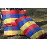 Tweepersoons hangmat - 220 x 160 cm - inclusief 2 kussens