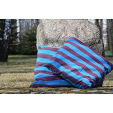 Tweepersoons hangmat - 220 x 160 cm - inclusief 2 kussens