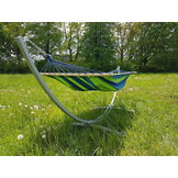 Tweepersoons hangmat - 220 x 160 cm - inclusief 2 kussens