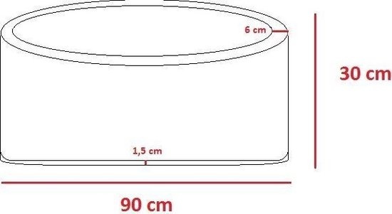 Ballenbak - 200 ballen - 90 x 30 cm - ballenbad - Vlinderpatroon