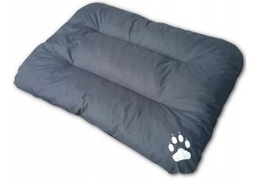 Luxe hondenkussen XXL - 115 x 80 cm - waterafstotend - grafiet - hondekussen - hondenmat - hondemat - grote hond