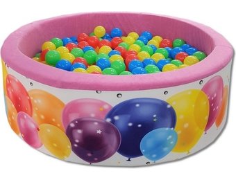 Ballenbak - 300 ballen - 90 x 30 cm - ballenbad - Ballonnen