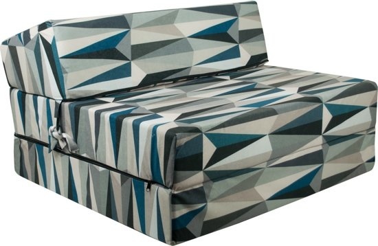 Opvouwbaar matras - Wasbare hoes - 200cm x 90cm x 15cm - Modern
