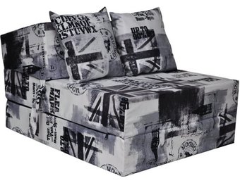 Luxe logeermatras - UK - camping matras - reismatras - opvouwbaar matras - 200 x 70 x 15 - met kussens