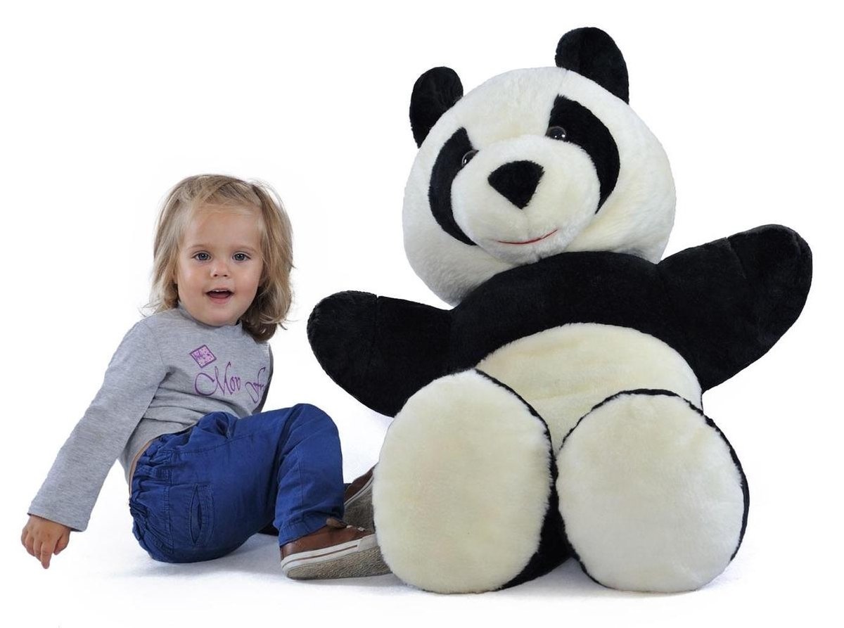 Grote knuffel panda 100 cm XL