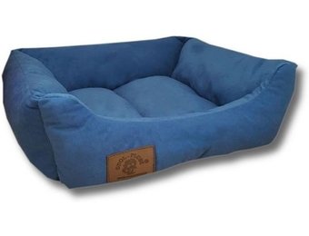 Hondenmand - S - kleine hond - 50 x 40 cm - blauw - hondenbed