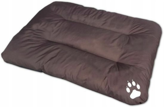 Luxe hondenkussen XXL - 115 x 80 cm - waterafstotend - bruin - hondekussen - hondenmat - hondemat - grote hond