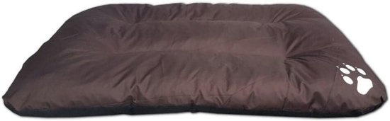 Luxe hondenkussen XXL - 115 x 80 cm - waterafstotend - bruin - hondekussen - hondenmat - hondemat - grote hond