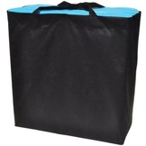 Logeermatras extra dik - blauw - camping matras - reismatras - opvouwbaar matras - 195 x 80 x 15