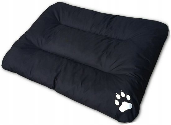 Luxe hondenkussen XXL - 115 x 80 cm - waterafstotend - zwart - hondekussen - hondenmat - hondemat - grote hond