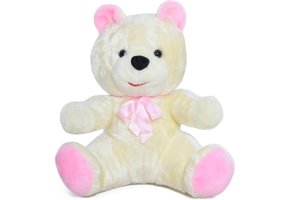 Grote knuffelbeer wit 100 cm XL