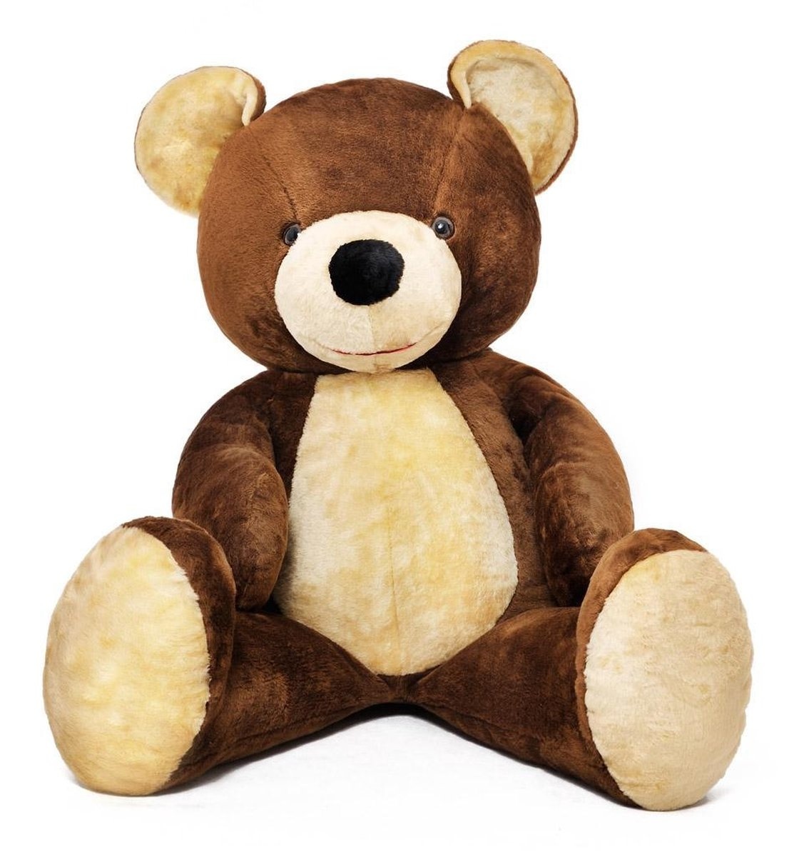 Grote knuffelbeer bruin 155 cm XXL