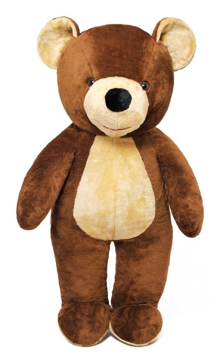 Grote knuffelbeer bruin 155 cm XXL
