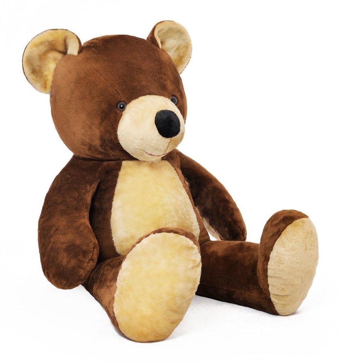 Grote knuffelbeer bruin 155 cm XXL