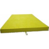 Logeermatras - camping matras - reismatras - opvouwbaar matras - 120 x 200 x 10 - groen