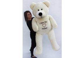 Teddybeer XXL - 180 cm - Love you forever wit