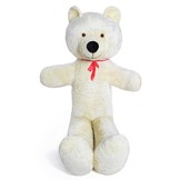Grote knuffelbeer 2 meter wit 205 cm XXL