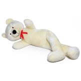 Grote knuffelbeer 2 meter wit 205 cm XXL