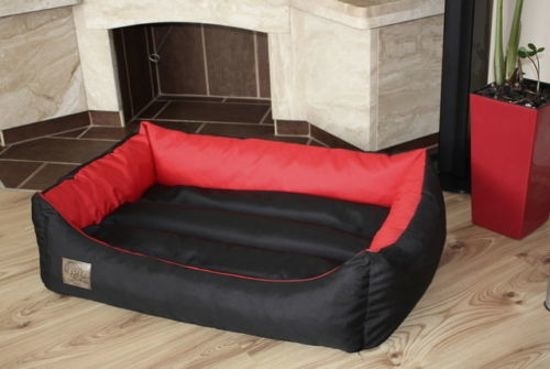 XXL Hondenbed van kunstleer - hondenkussen hondensofa kattenbed hondenkorf - waterdicht 90 X 60