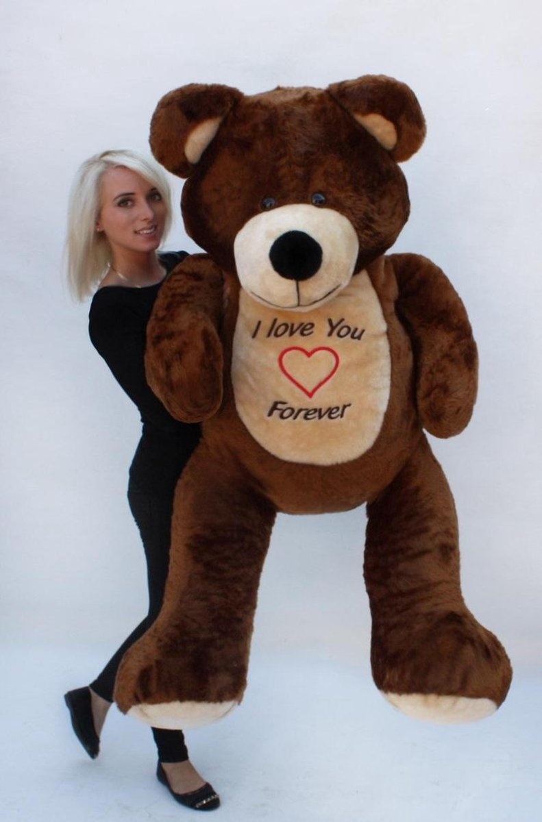 Mega grote teddybeer - 155 cm groot