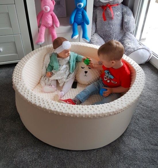 Ballenbak - stevige ballenbad - 90 cm - Leeg - Zonder ballen - Lege ballenbad