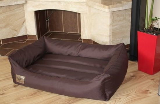XXL Hondenbed van kunstleer - hondenkussen hondensofa kattenbed hondenkorf - waterdicht 90 X 60 cm
