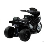 Elektrische kindermotor BMW S1000RR driewieler Zwart