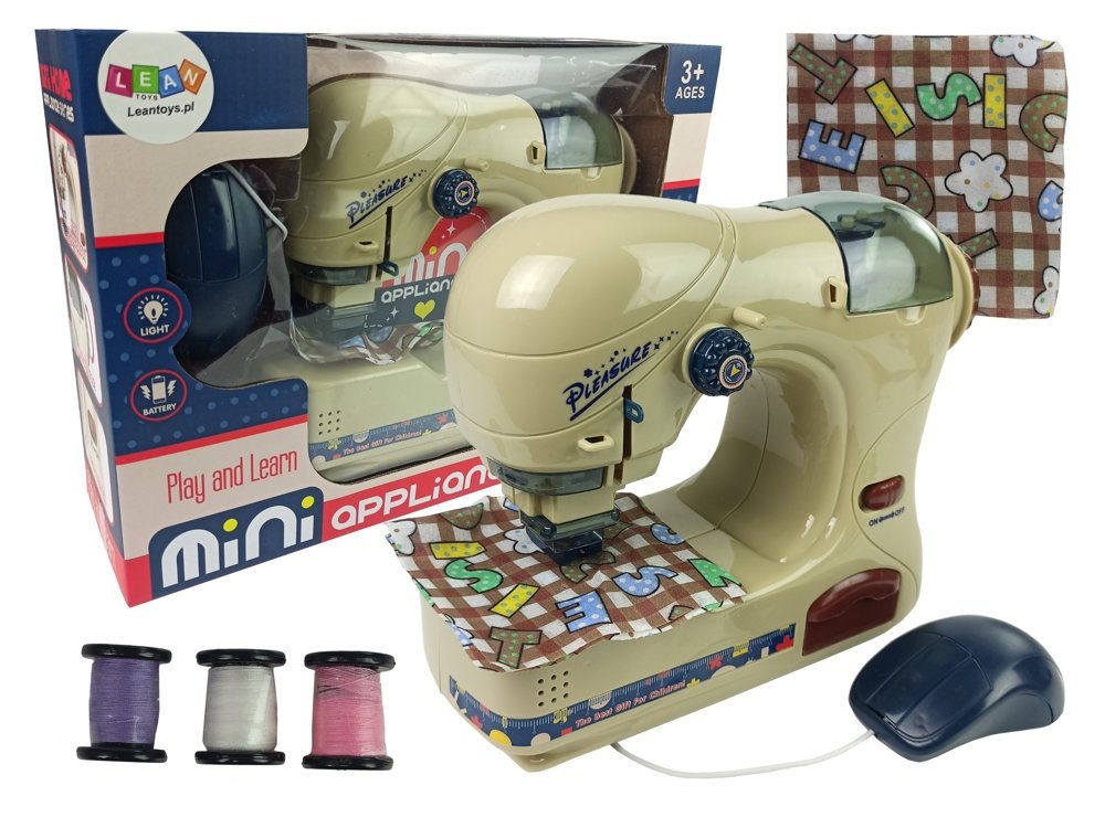 Kinder naaimachine - complete set - met licht en geluid