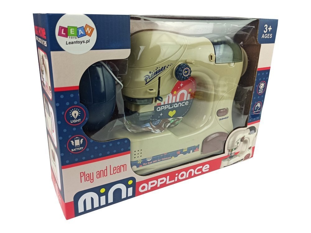 Kinder naaimachine - complete set - met licht en geluid