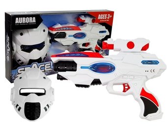 Speelgoed Laserpistool 30cm - met Masker - Licht en Geluid