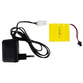 Radiografisch bestuurbare legertank duel set - groen en zwart - 26 en 28 cm