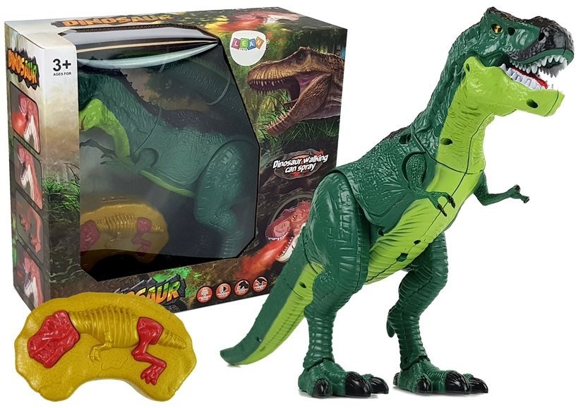Radiografisch bestuurbare Dinosaurus - met Stoom - Geluid en Licht - 51 cm