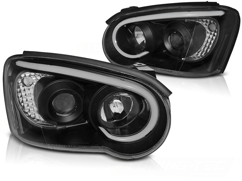 Koplampen geschikt voor Subaru Impreza II GD 03-05 - zwart