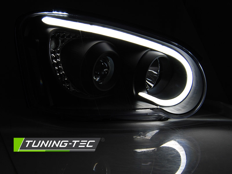 Koplampen geschikt voor Subaru Impreza II GD 03-05 - zwart