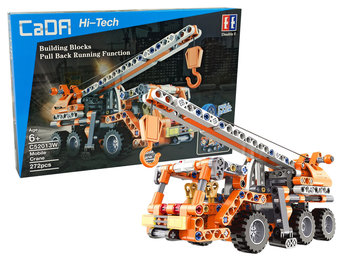 CaDA Kraanwagen - Bouwset - 272 Bouwstenen - 8 cm