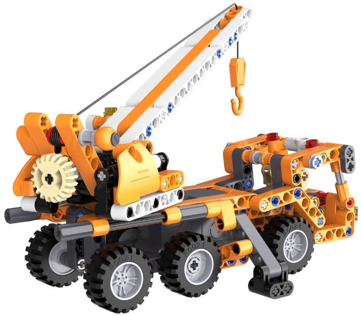 CaDA Kraanwagen - Bouwset - 272 Bouwstenen - 8 cm