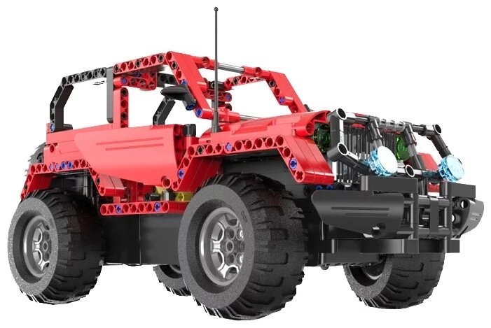 CaDA Jeep - R/C - Bouwset - 531 Bouwstenen - 33 cm