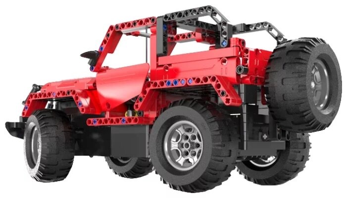 CaDA Jeep - R/C - Bouwset - 531 Bouwstenen - 33 cm