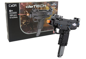 CaDA Machinegeweer - Bouwset - 359 Bouwstenen - 25 cm