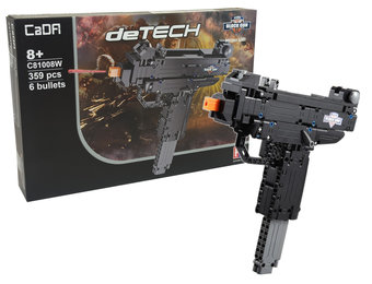 CaDA Machinegeweer - Bouwset - 359 Bouwstenen - 25 cm