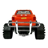 Speelgoed Monstertruck Rood - Sleepwagen - Zwarte BMW - 58 cm