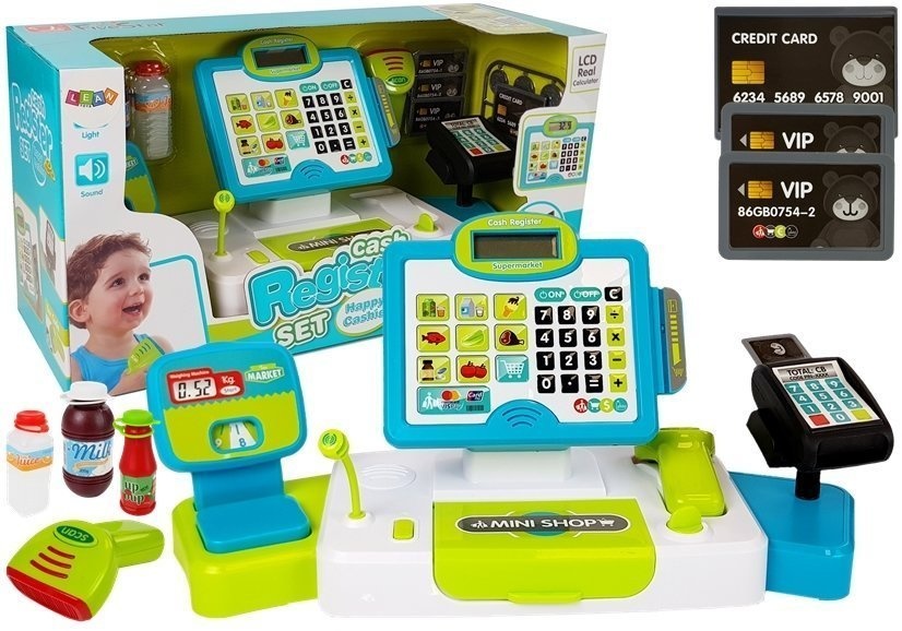 Speelgoed Kassa - met Weegschaal - Scanner en Pin - 38 cm