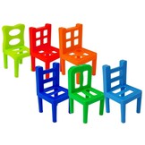 Familiespel - Vallende stoelen