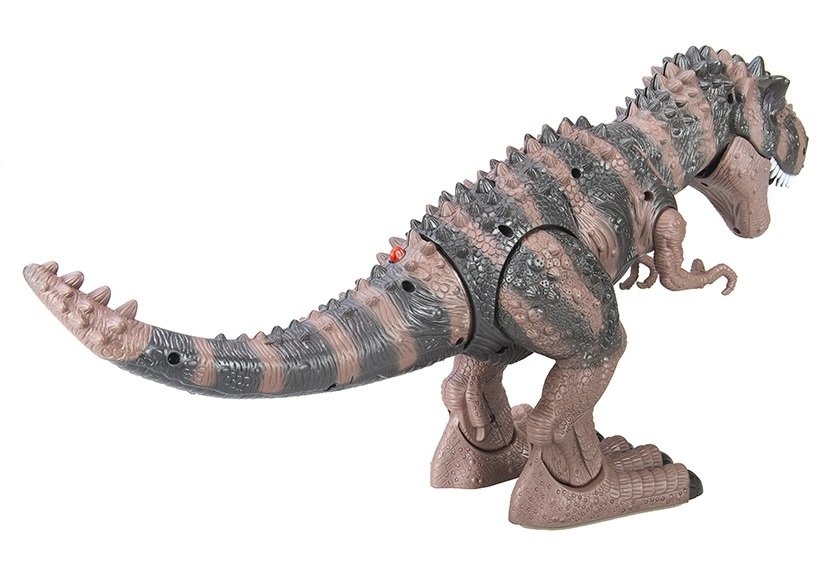 Dinosaurus speelgoed - T-Rex - Beweegt - 29 cm - bruin