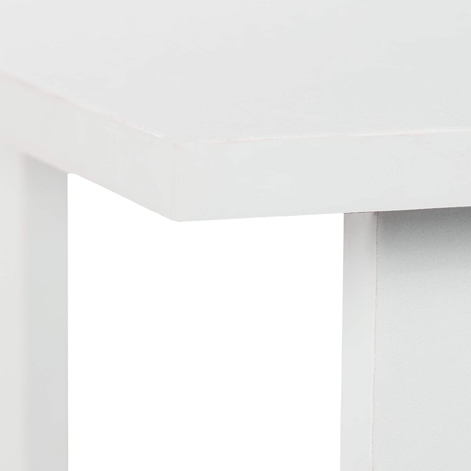 Moderne salontafel - 80x40x45 cm - wit